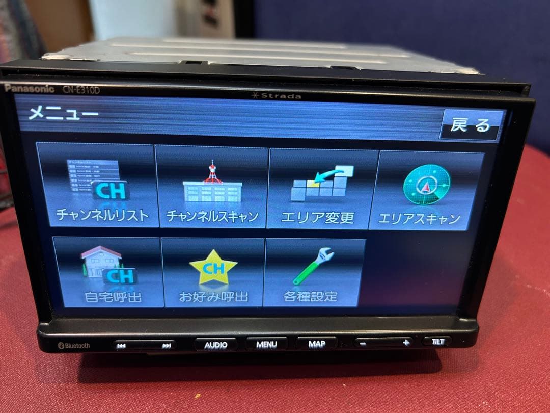 パナソニックメモリーナビ 2018年版 bluetooth/CD/TV