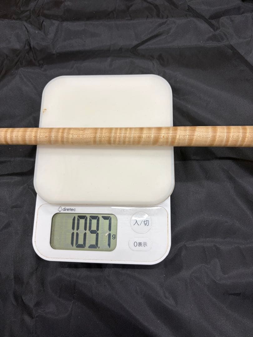 早川工房　虎目屋久杉キュー