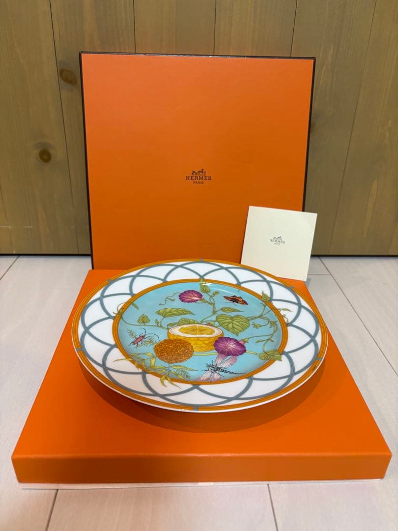 【新品・未使用】HERMES エルメス シエスタ 22.5cmプレート想定