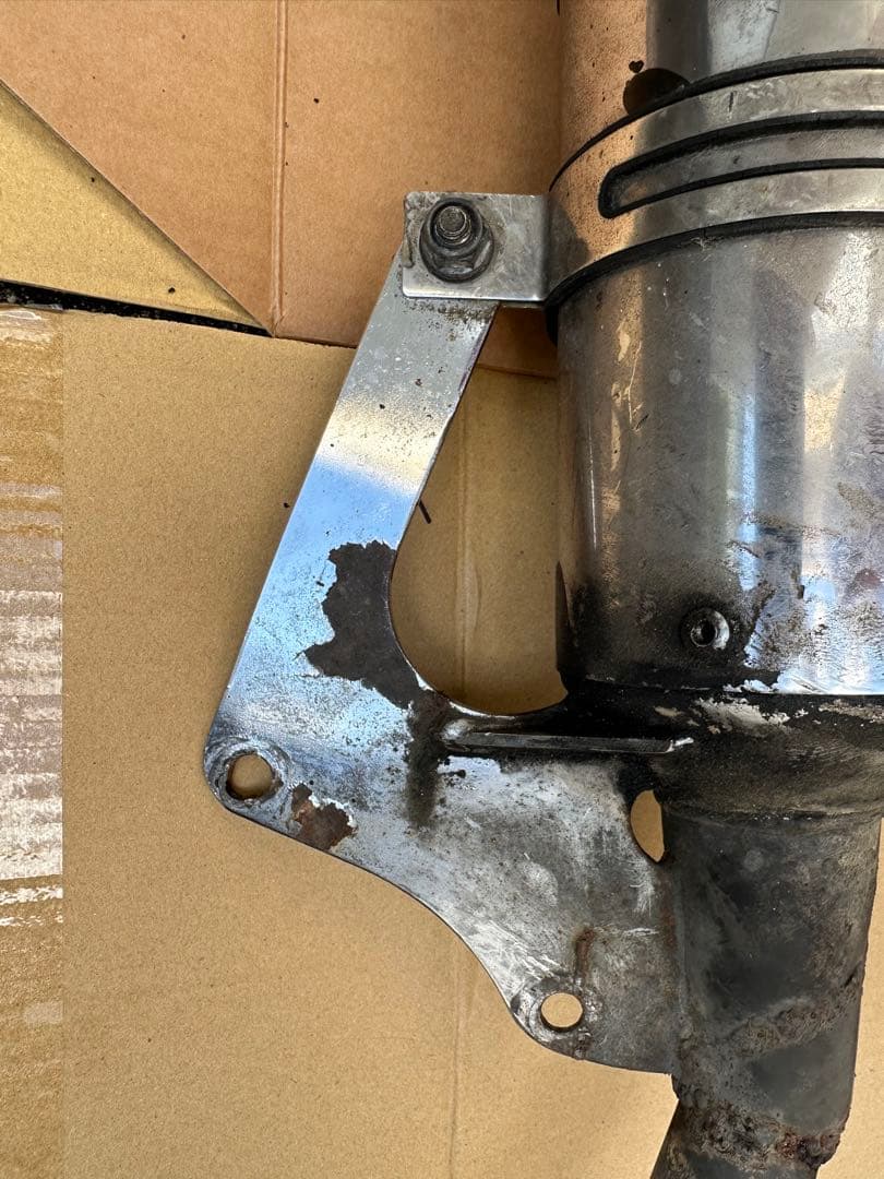 ライブ　DIO ZX ZERO デューク　マフラー　チャンバー