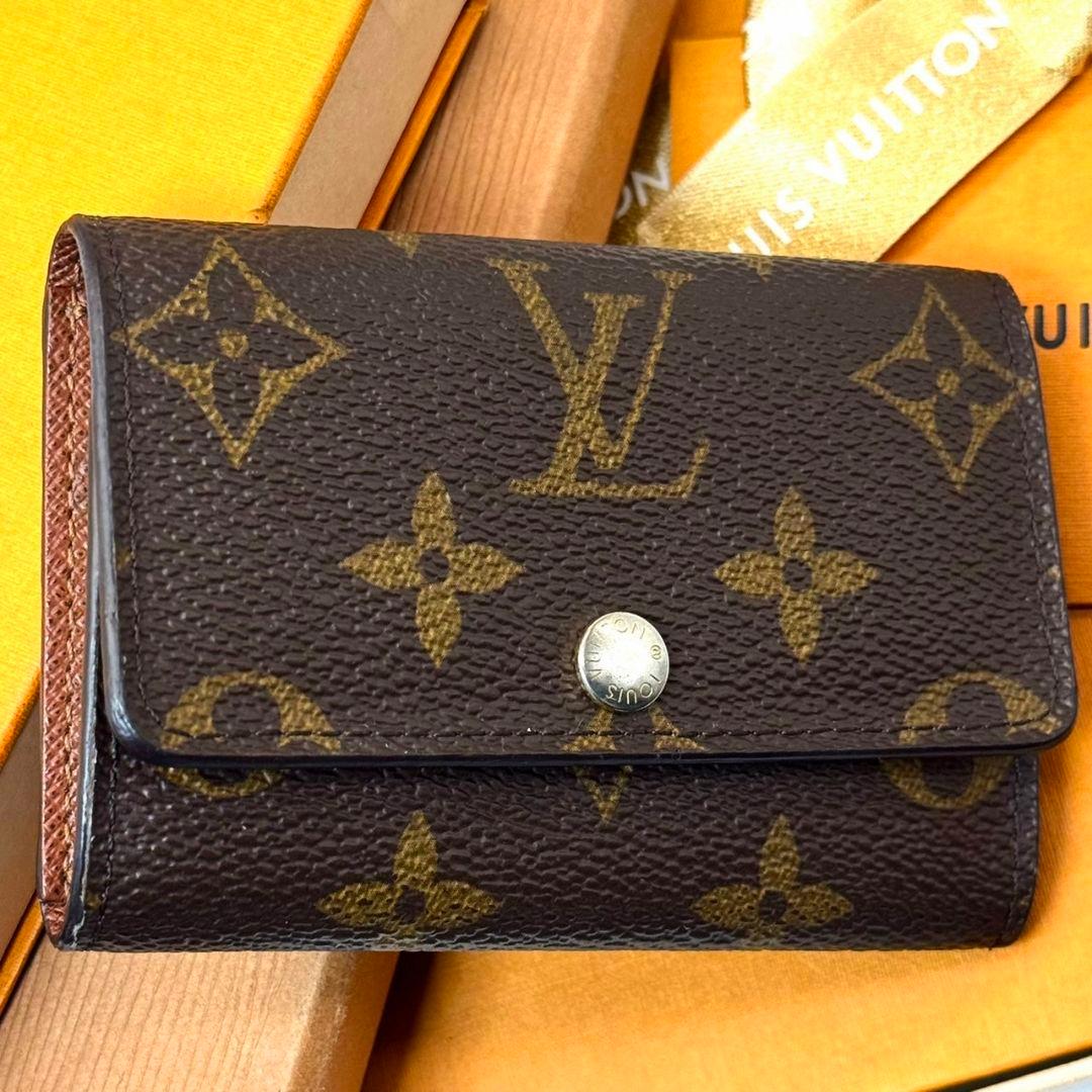 超美品 ルイヴィトン モノグラム ミュルティクレ6 キーケース 鍵 6連 Key