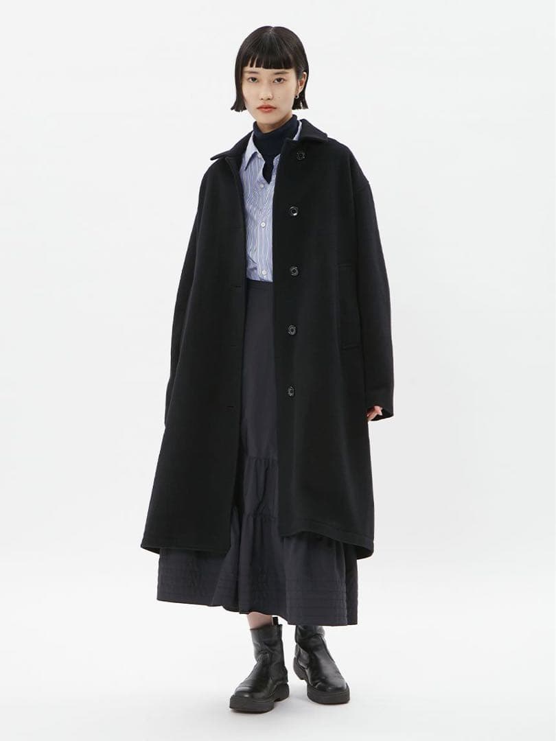バブアー JAPAN LIMITED ウール ステンカラー コート