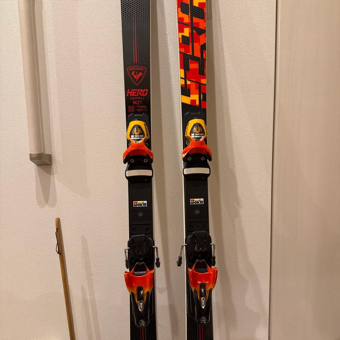 ROSSIGNOL HERO MASTER 183cm R21（ビンディング付）