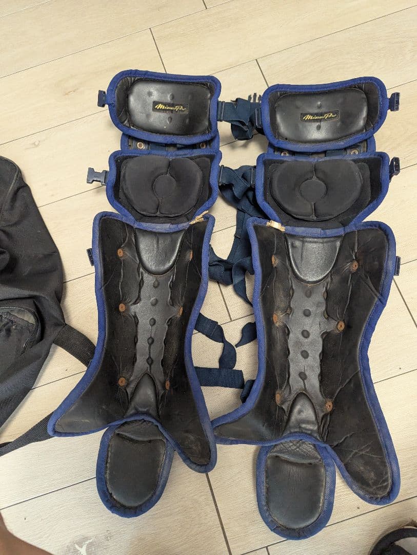 キャッチャー用防具 ネイビー フリーサイズ