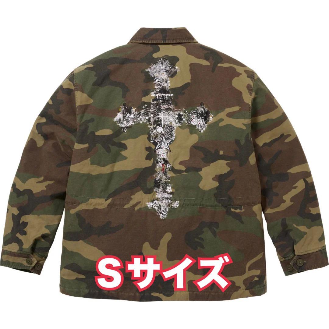 ★希少Sサイズ★ Supreme AOI Cross M52 Jacket カモ