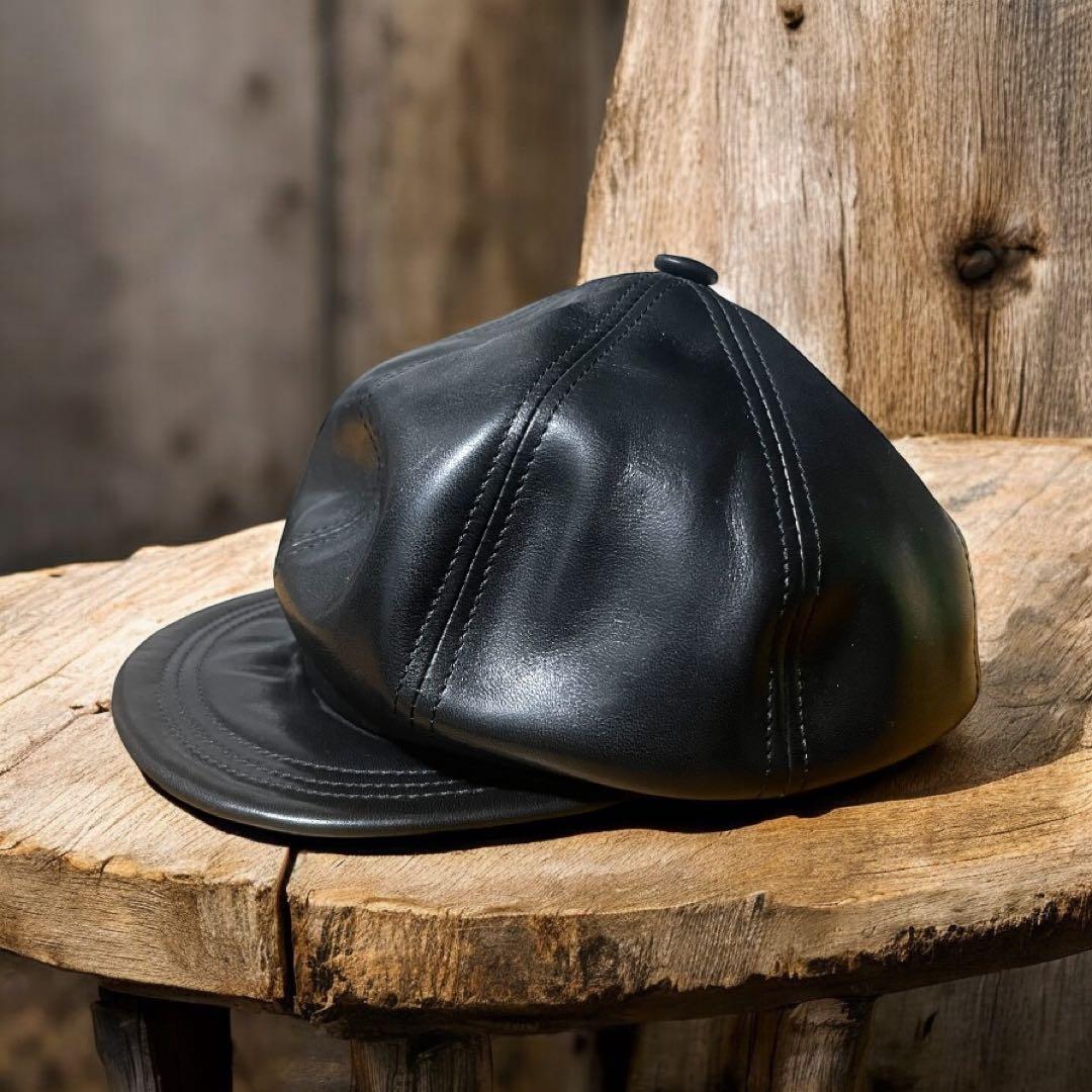 COLIMBO (コリンボ) ホースハイド・レザーキャスケット