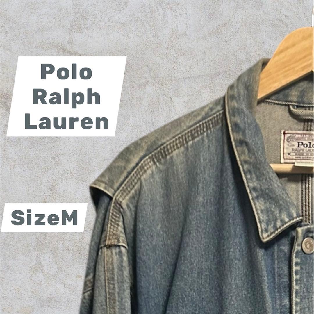 80s-90s Polo Ralph Lauren 白タグ デニムジャケット