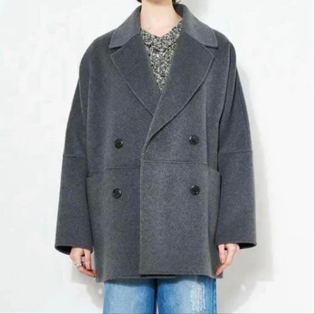 【タグ付き】YENN イエン　ダブルフェイスピーコート