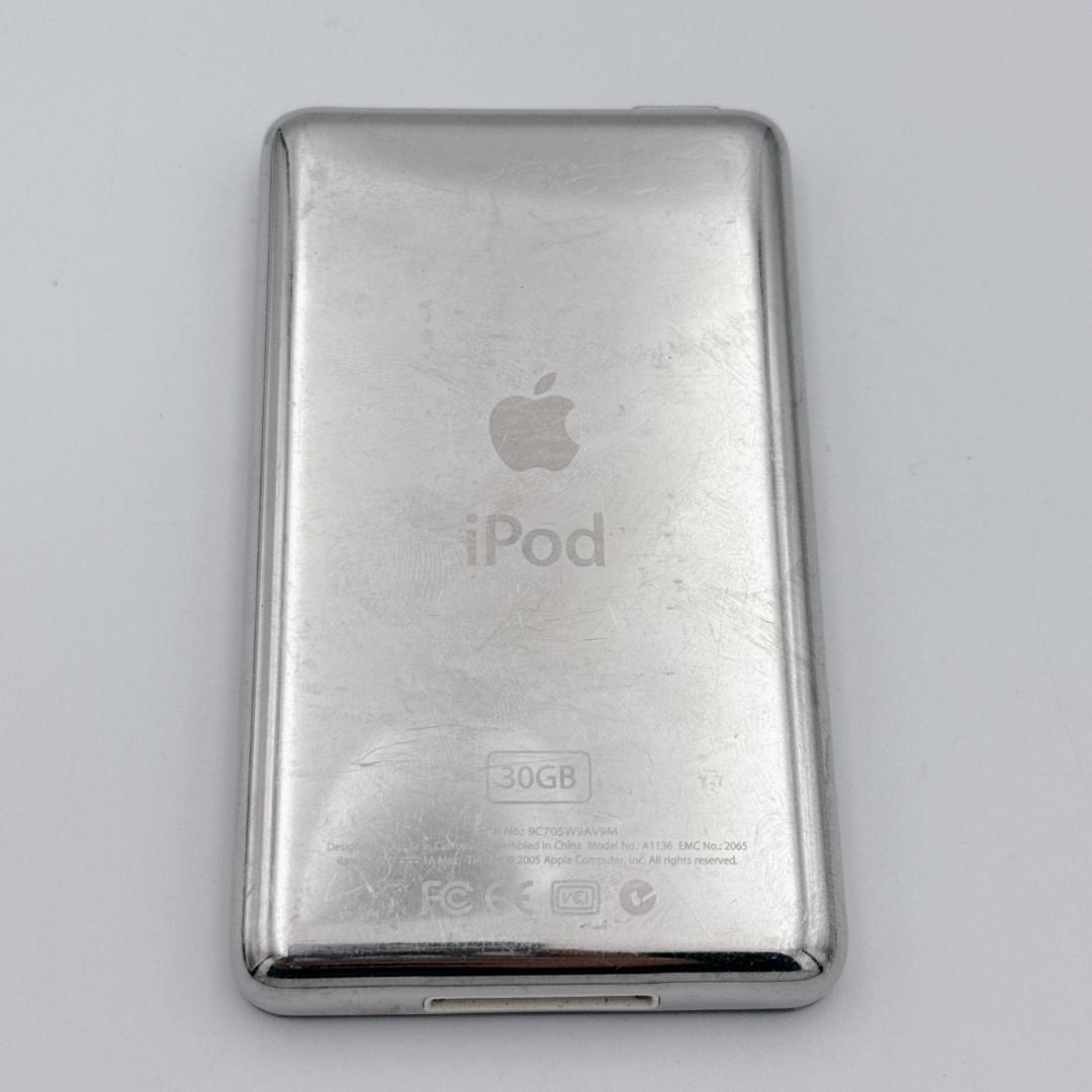【良品】Apple iPod classic 第5世代 30GB MA446J