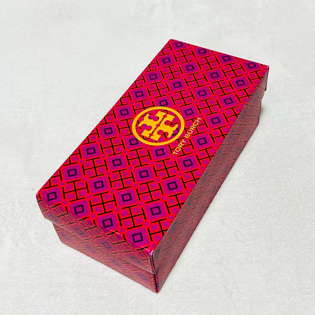 極美品✨Tory Burch キルティング フラットシューズ ブラック 23.5