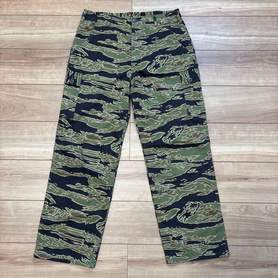 Waiper タイガーストライプカモ カーゴパンツ 米軍 ワイパー 迷彩