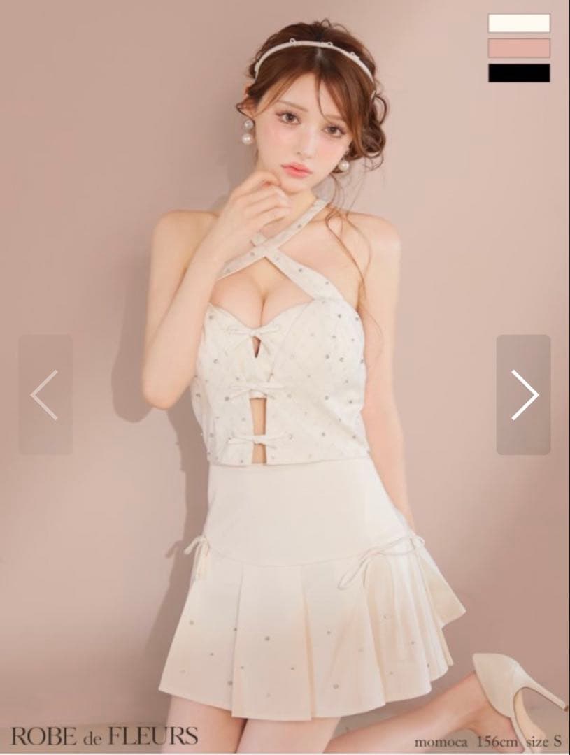 robe de fleurs セットアップ　ドレス