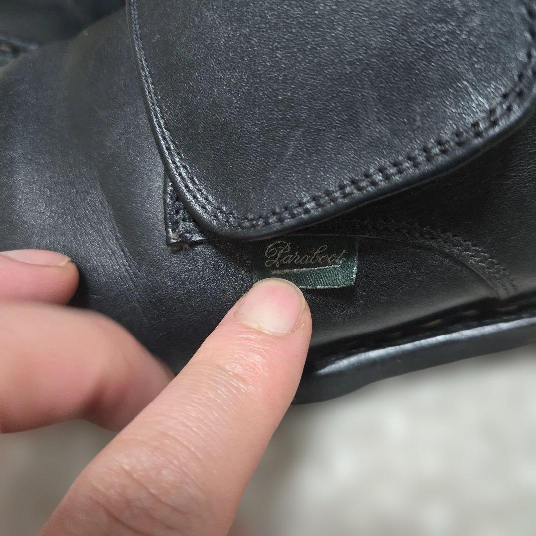 Paraboot UA別注 Vienne ベルクロ プレーントゥ uk6.5