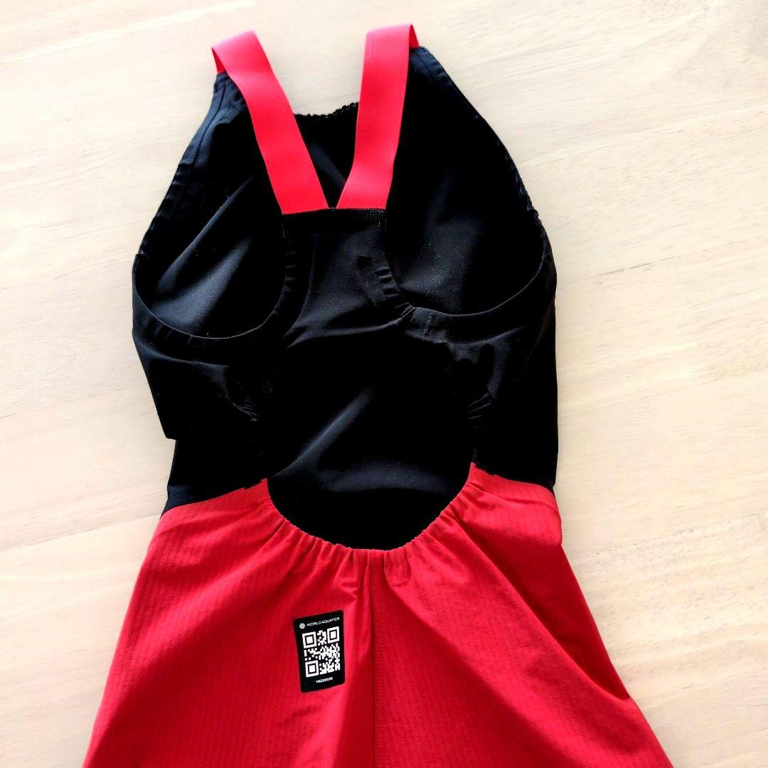 MIZUNO 高速水着 GX SONIC6 ET 2XS（ブラック/レッド）