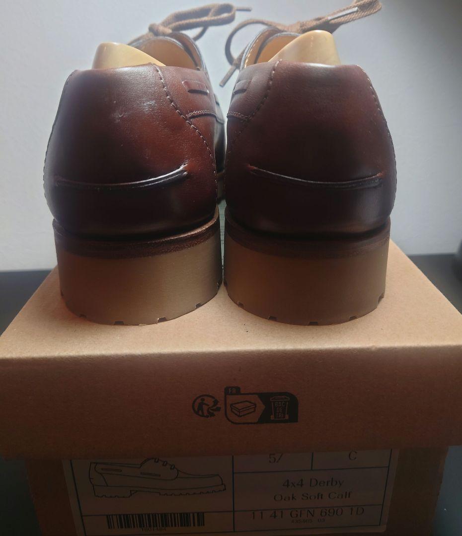 ジェイエムウエストン　ヨット　５ハーフC　オークソフト　極美品