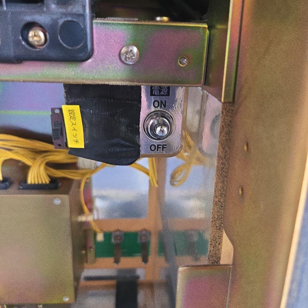 スロット　4号機　押忍番長　漢湯パネル　不要機付