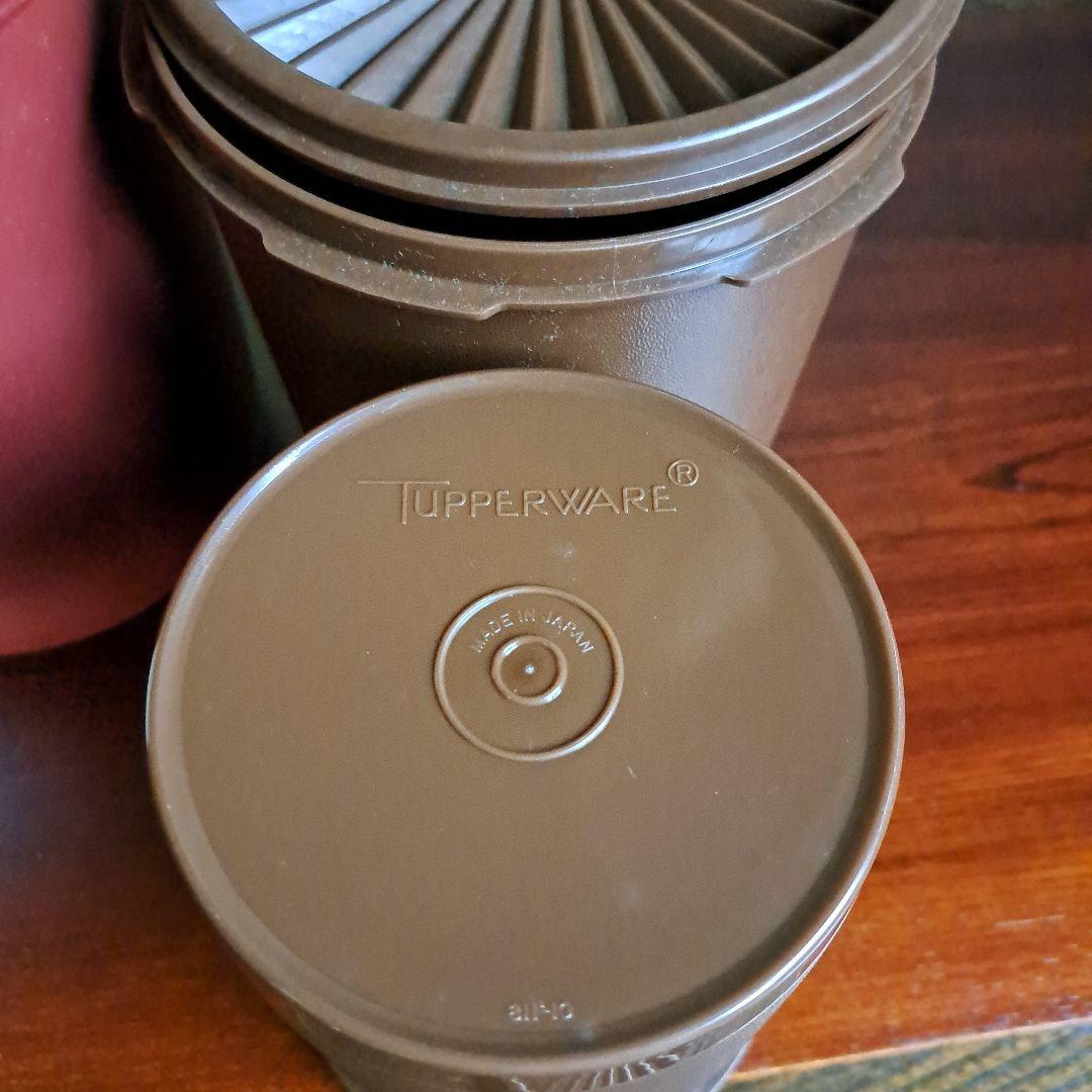 【新品/希少】Tupperwareマキシデコレータ　保存容器 4個セット