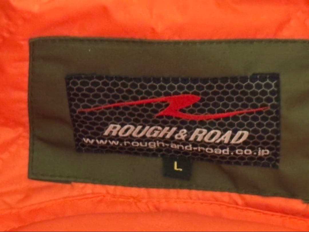 試着のみROUGH&ROAD バイクジャケット サイズ Lオリーブグリーン