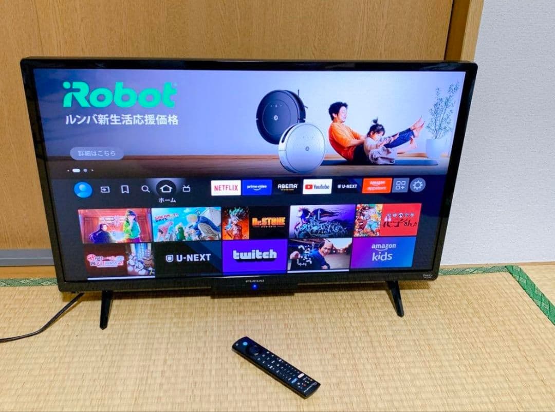 フナイ32型スマートテレビ Android搭載／地上波BSCS 2023年✨極美