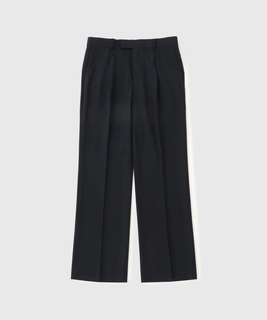 AURALEEスーパーファイントロピカルウールスラックス ネイビー サイズ4新品