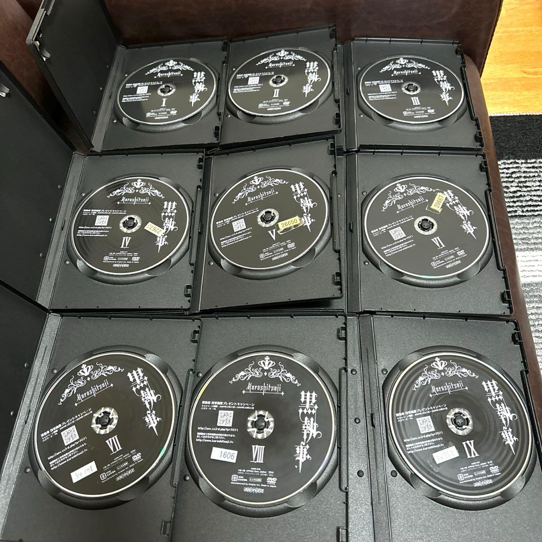 【匿名配送‼️】黒執事【1期+2期+OVA+映画】DVD 21巻セット
