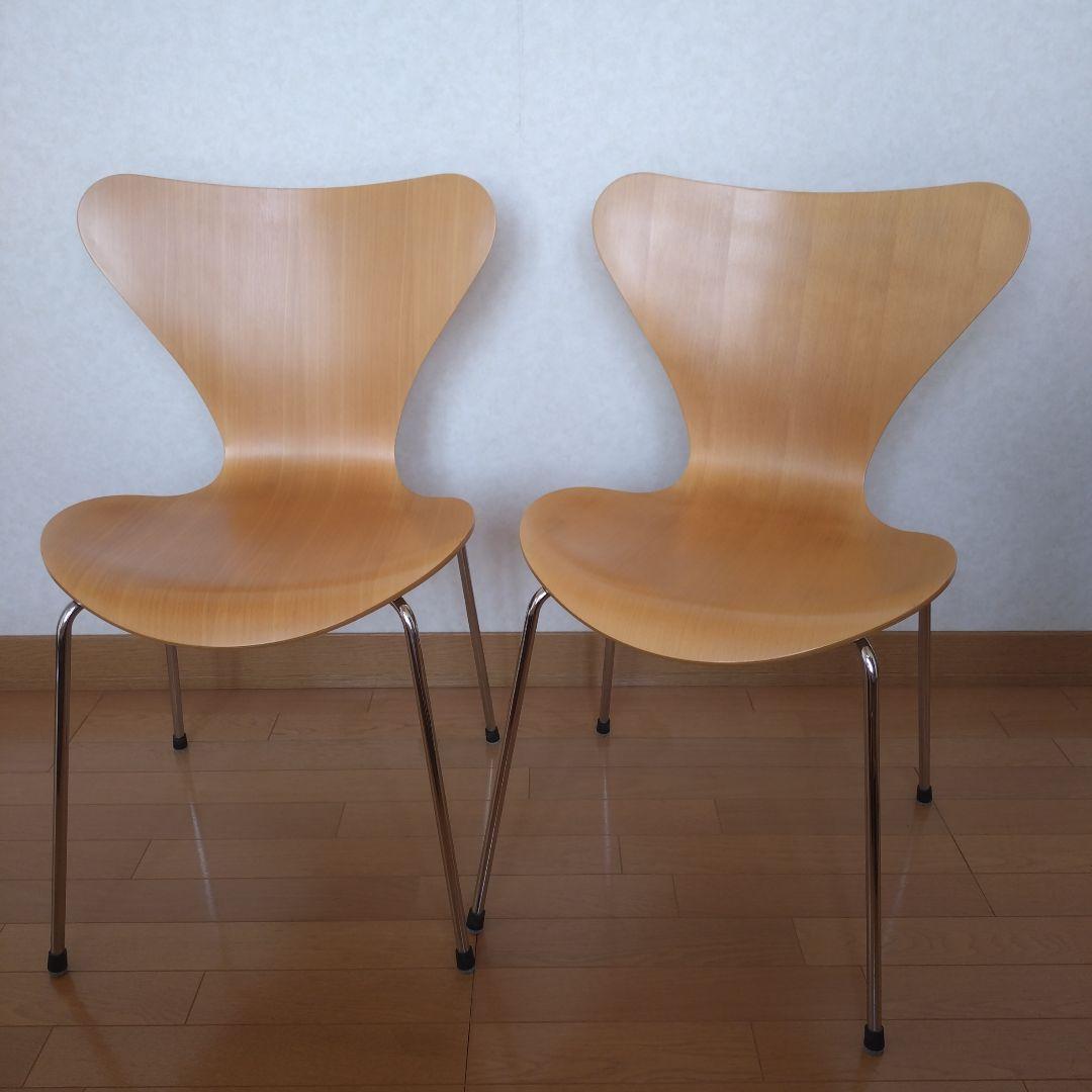 セブンチェア　フリッツ・ハンセン　2脚