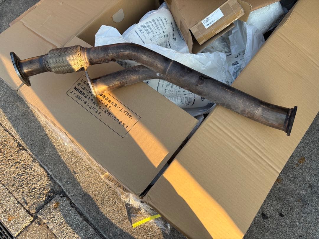 20020-RNR580 NISMOフロントパイプ　BNR32、33.34