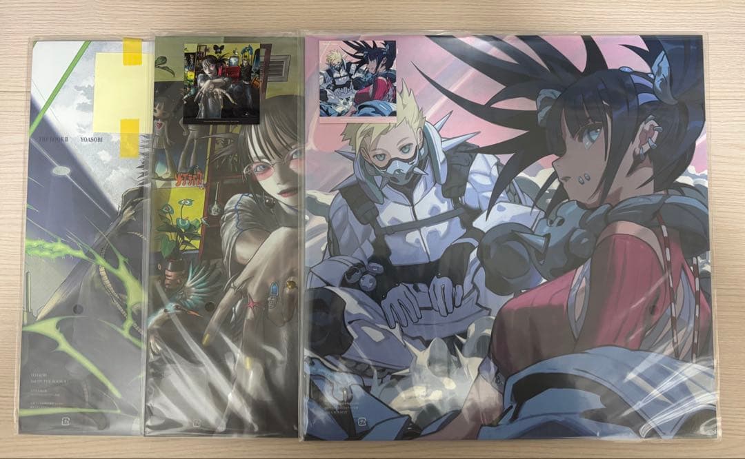 特典付き YOASOBI THE BOOK 1 2 3 アナログレコード 3枚