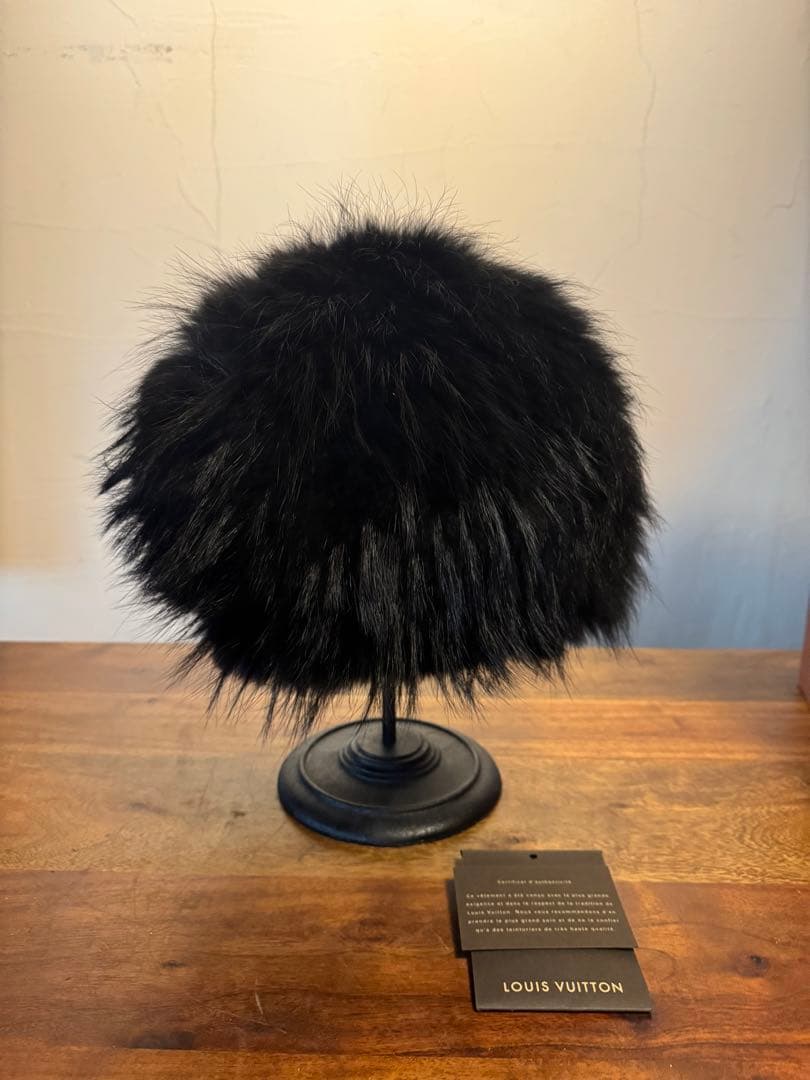 LOUIS VUITTON ヴィトン　ファー　ハット　キャップ　帽子