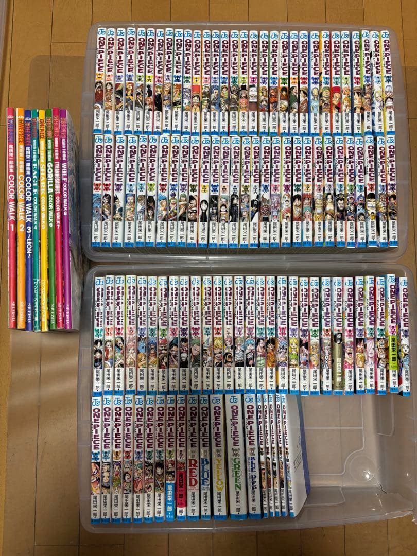 ONE PIECE 97巻セット＋設定集5巻＋イラスト集8巻＋映画特典5巻