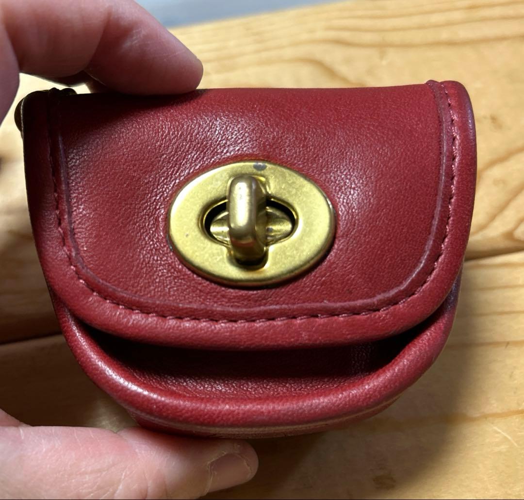 【希少！！】最終価格オールドコーチ ターンロック キーホルダー　ケース