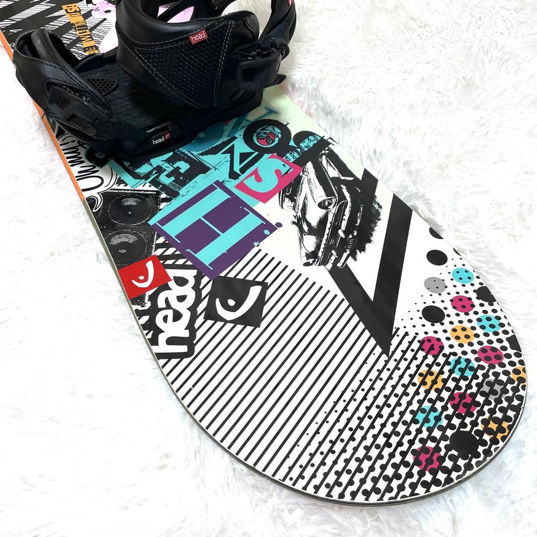HEAD スノーボードセット 152cm ホットワックス済み