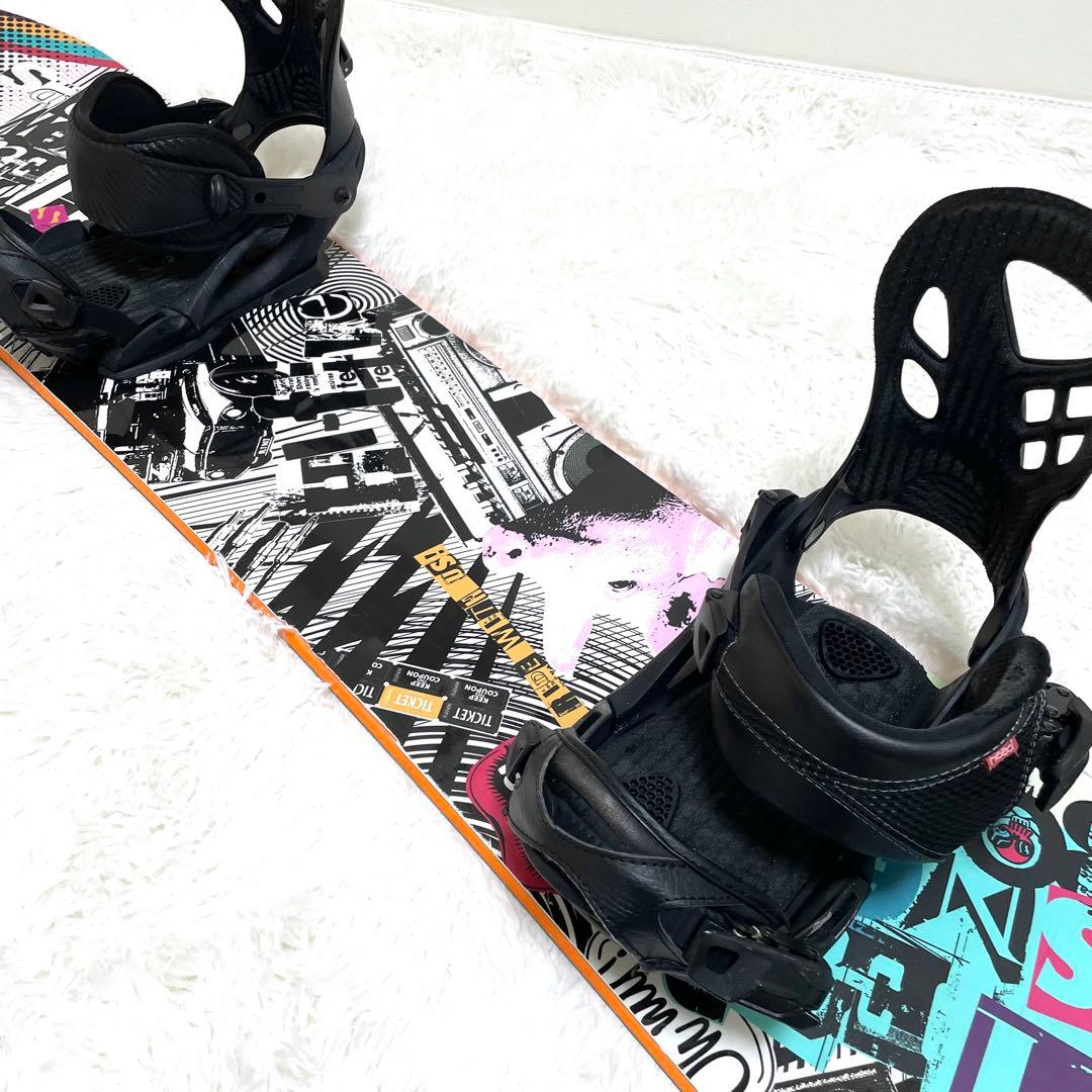 HEAD スノーボードセット 152cm ホットワックス済み