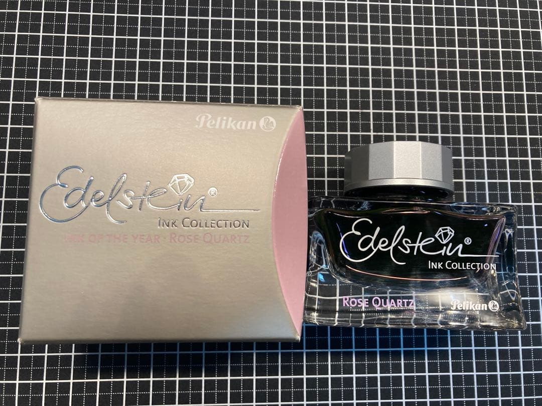 【akishihohiro】エーデルシュタイン　インク　ローズ、アパタイト