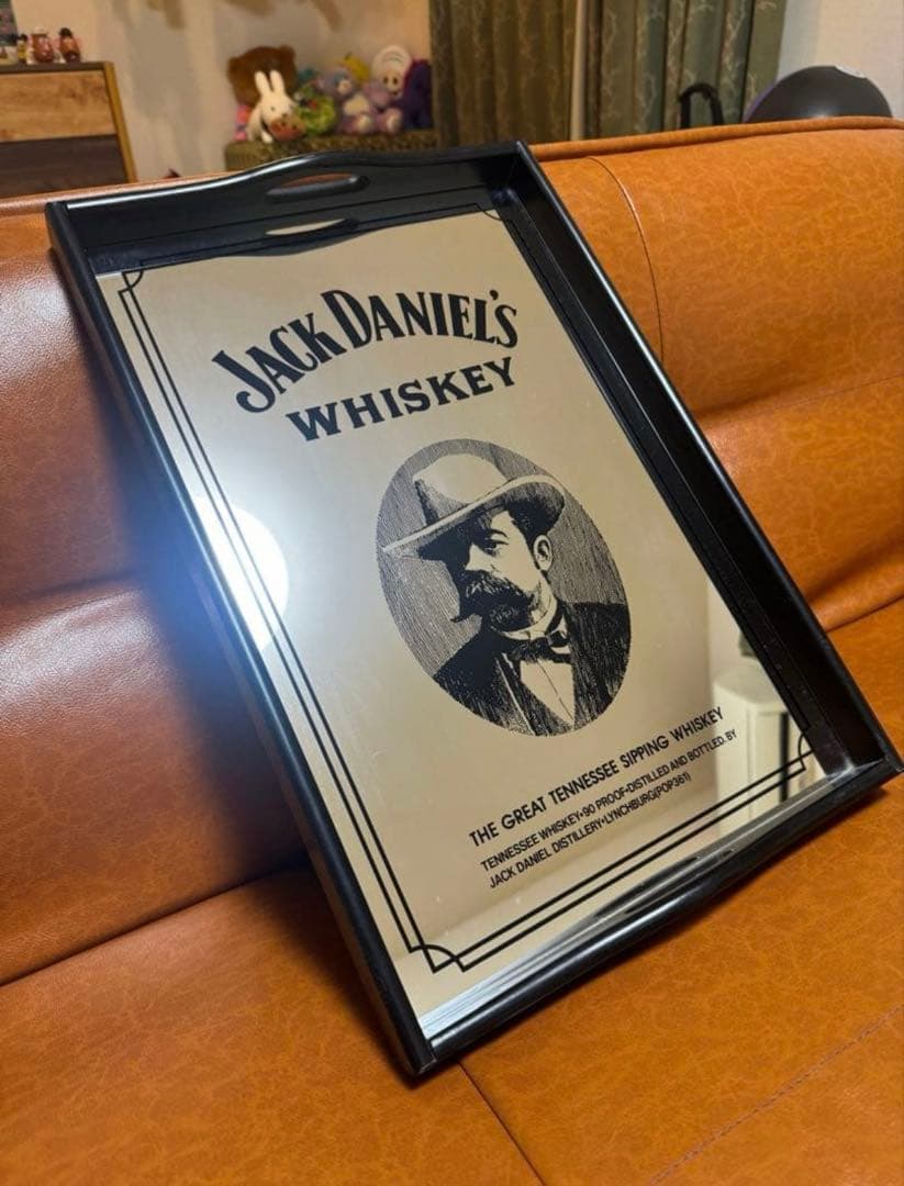 【レア】ヴィンテージパブミラー ジャックダニエル 鏡 JACK DANIEL'S