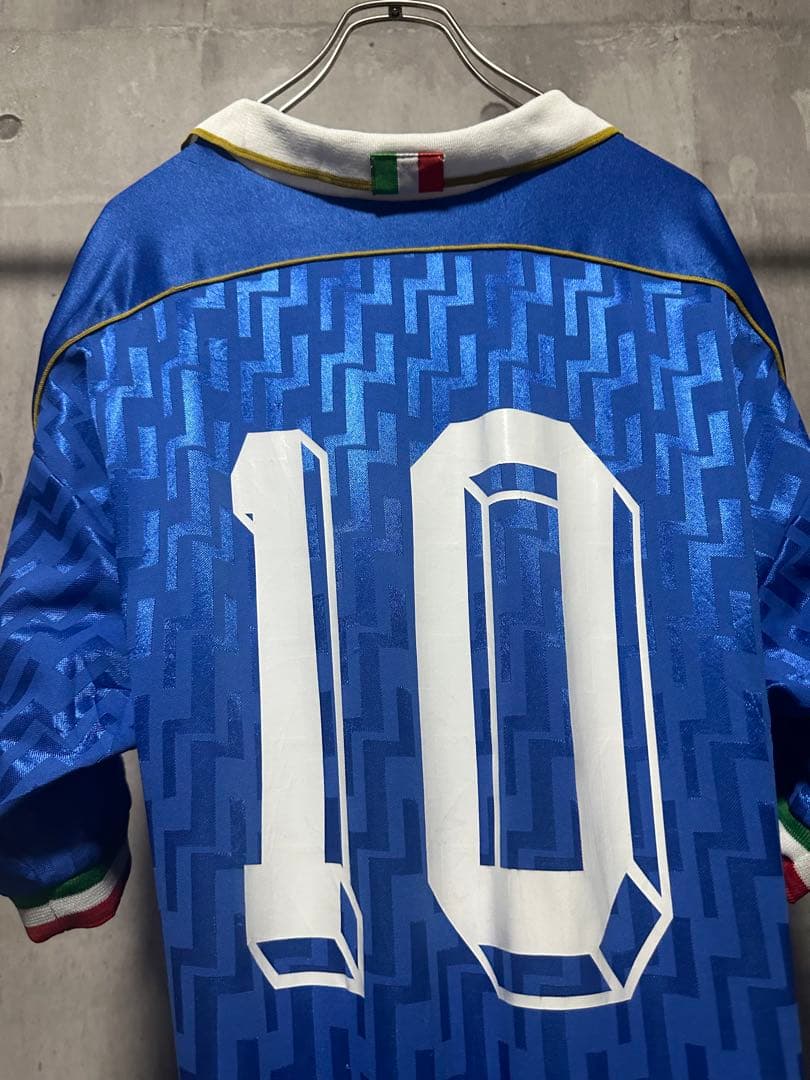 1995年 90s NIKE サッカー イタリア代表 ゲームシャツ 希少　10番