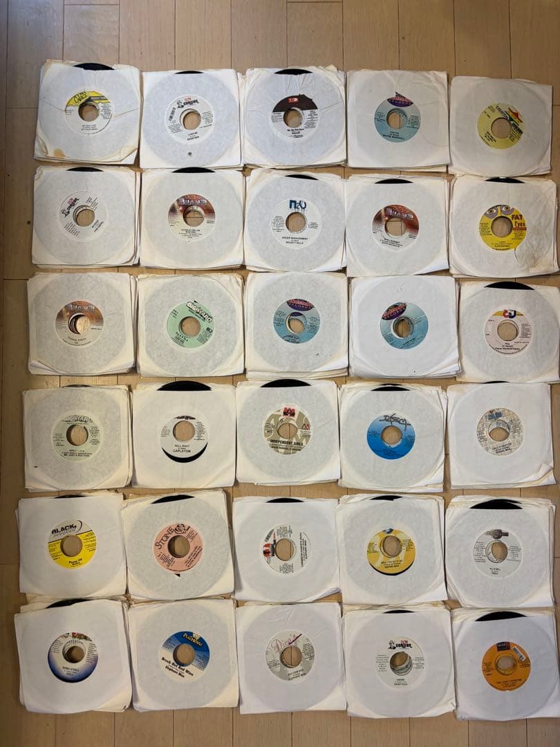 レゲエ　7インチ　500枚まとめ売り！！ 〜2000年前後ダンスホール中心〜