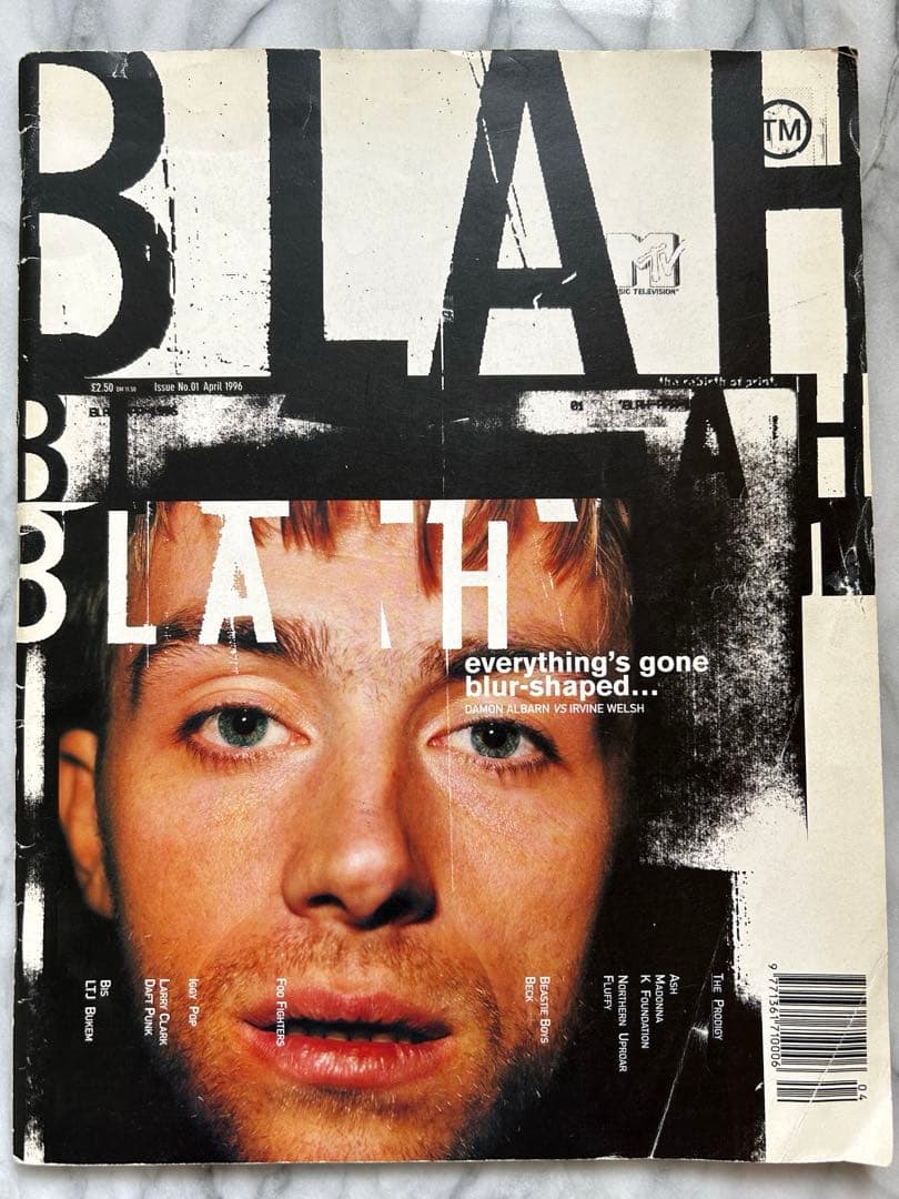 アート・デザイン・音楽 RAYGUN Magazine #01 April 1996 BLAH