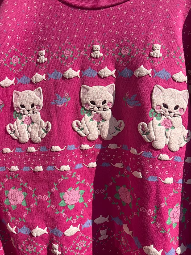 スプモーニ　spmoni fancy cat sweat