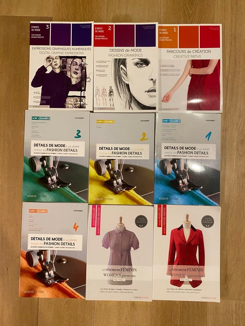 ESMOD エスモード　ESMODEエスモード教科書