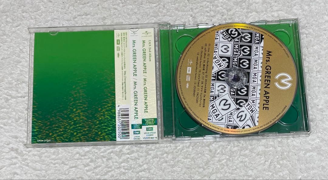 Mrs. GREEN APPLE 初回限定盤　CD・DVD付き