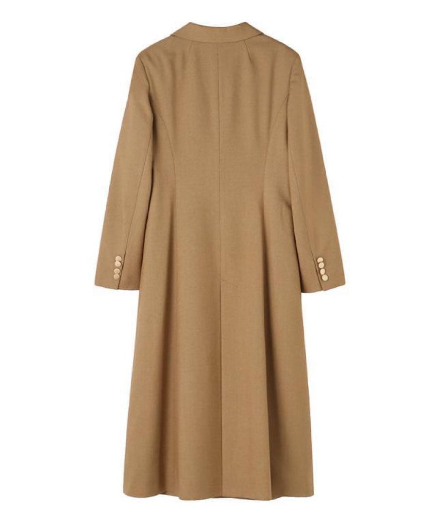 JENNE ジェンヌ　モダンロングジャケット　キャメル　Mサイズ