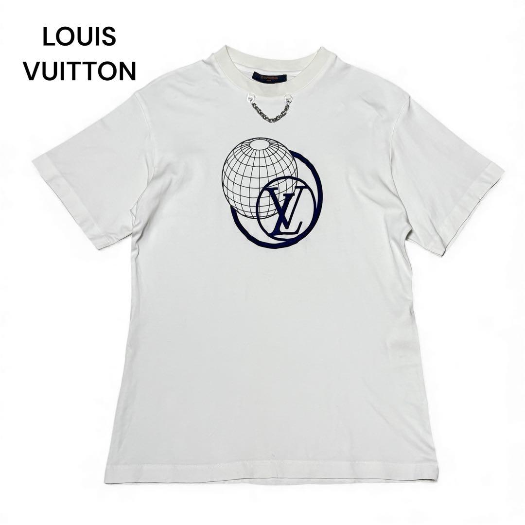 LOUIS VUITTON ルイヴィトン チェーン LV Tシャツ M
