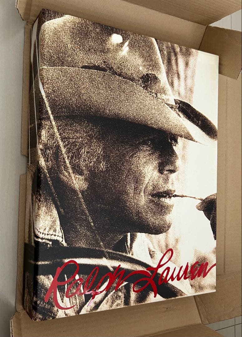 新品 箱付き RALPH LAUREN ラルフローレン 40周年記念写真集 初版