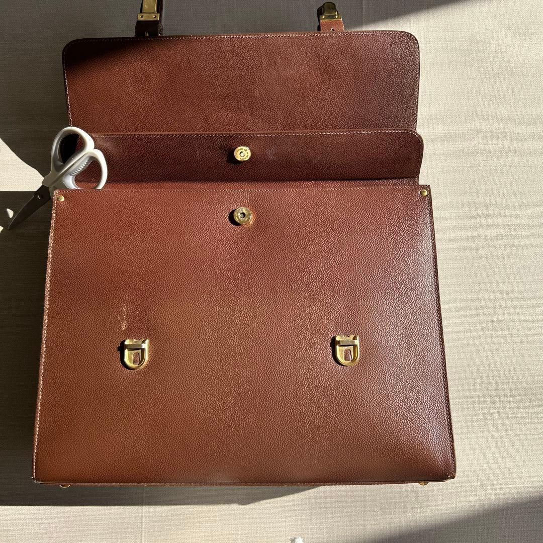 高級　Burberry ビジネスバック　男女共　茶系色