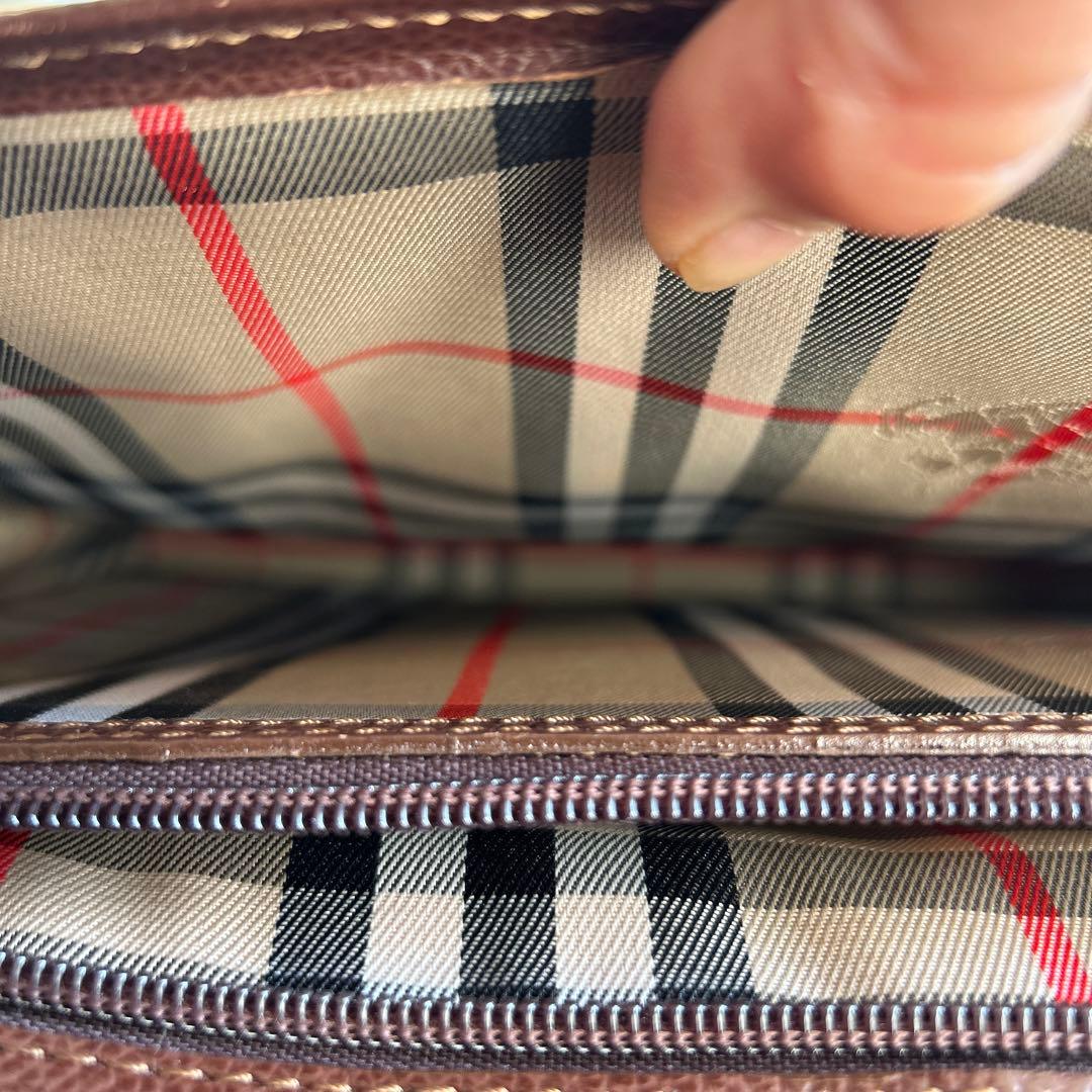 高級　Burberry ビジネスバック　男女共　茶系色