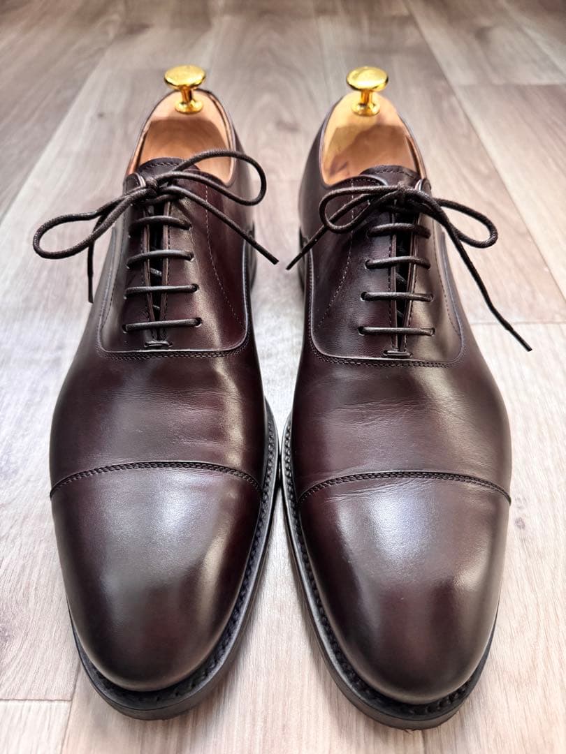 バーウィック Berwick ストレートチップ 4087 ダークブラウン