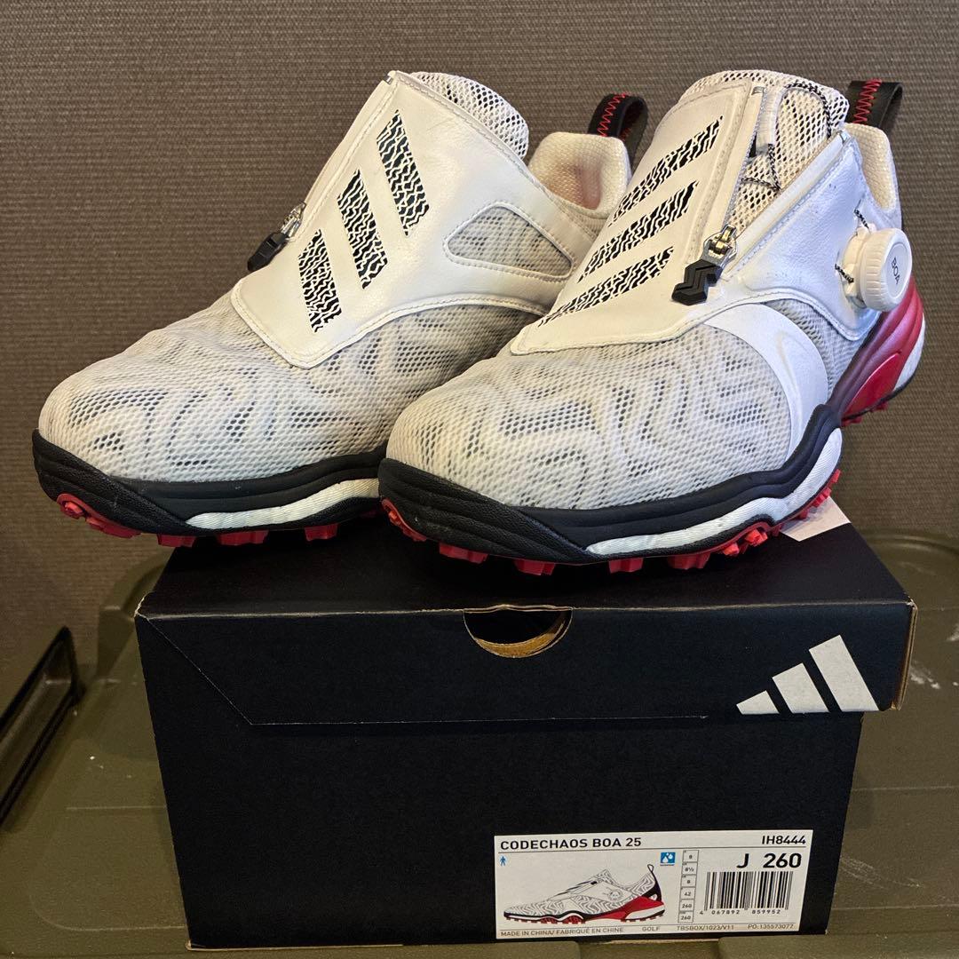 現行！【ほぼ新品】アディダスコードカオス25