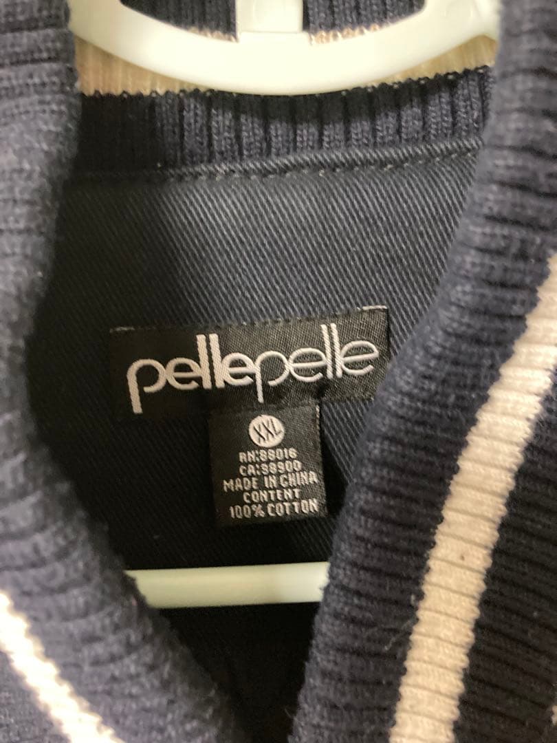 pellepelle スタジャン XXL ネイビー　ペレペレ　激レア
