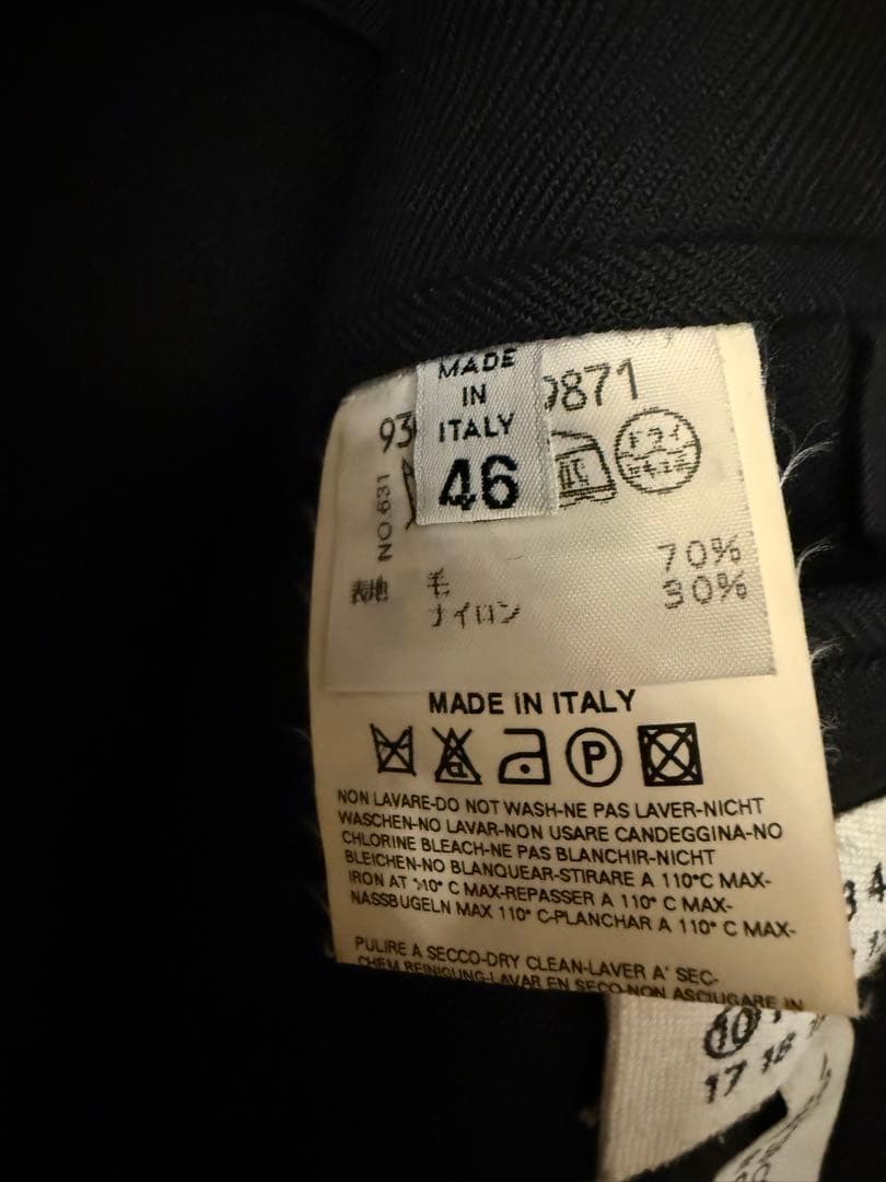 MARTIN MARGIELA コムデギャルソン　Wネーム　ウールコート